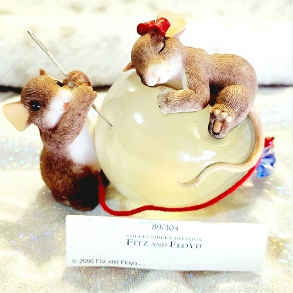Fitz & Floyd Charming Tails "Bursting with personality"
